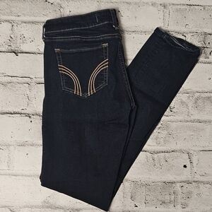 Hollister Women's Dark Denim Jeans